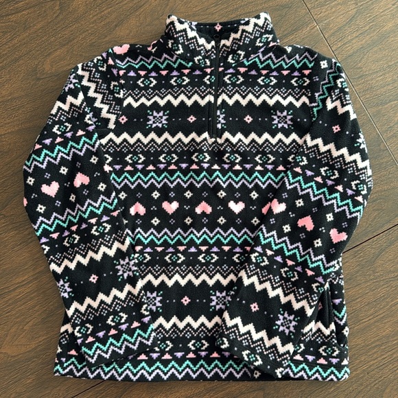 Girl’s quarter zip fleece - Picture 1 of 7